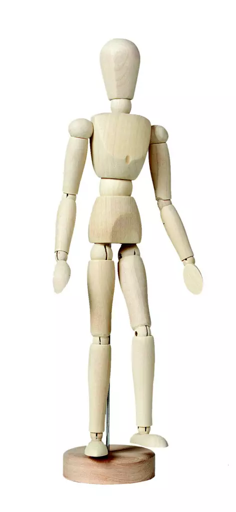 Tempera Mallinukke nainen 30cm - Mallinuket - 007233031 - 1