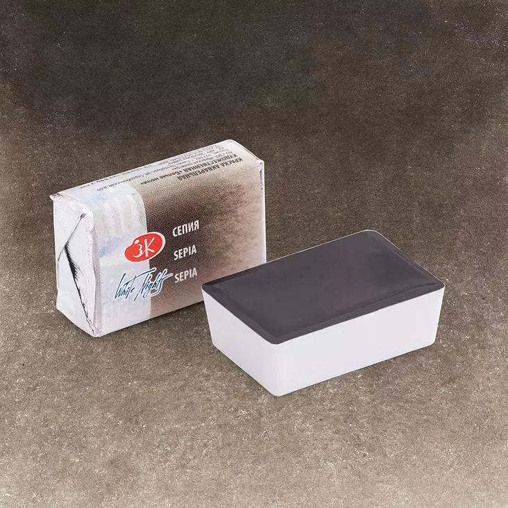 White Nights akvarelliväri 413 Sepia - White Nights akvarellinapit - 1058911 - 1