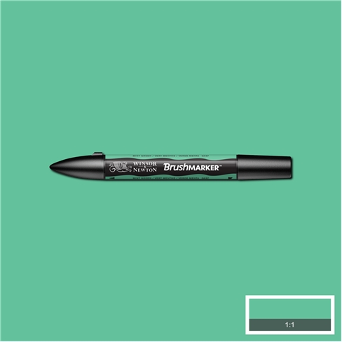 W&N Brushmarker Mint Green - Brushmarker tussit - 5042571 - 1