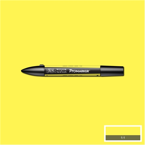 W&N Promarker Lemon Y747 - Promarker tussit - 5041741 - 1