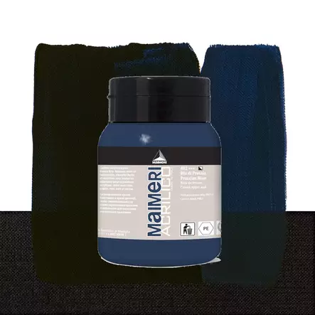 Maimeri Acrilico 402 Prussian Blue 500ml - Maimeri Acrilico 500ml - 0934402 - 1