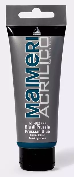 Maimeri Acrilico 402 Prussian Blue 75ml - Maimeri Acrilico 75ml - 0916402 - 2
