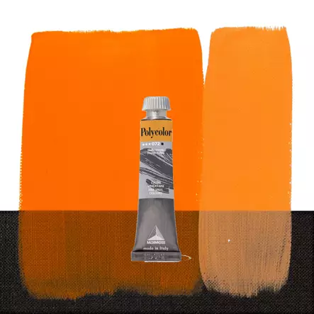 Maimeri Polycolor 072 Orange Yellow 20ml - Maimeri Polycolor 20ml - 1202072 - 1