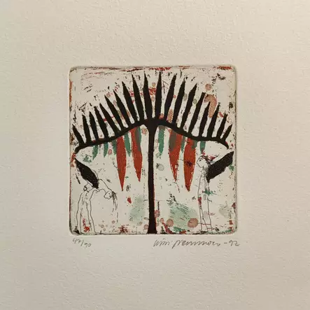 Neuvonen Kirsi: Pieni punainen sulkakukka - Pienet vedokset - t5982 - 1