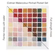 WN Cotman Pocket Portrait 8 x 1/2 nappia (3ml) - Winsor & Newton akvarellinapit - 5081112 - 4