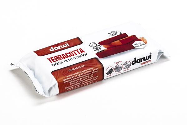 Darwi massa 1kg terracotta - Erikoistarvikkeet - 329000312 - 1