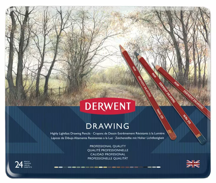 Derwent Drawing 24 - Värikynäsetit - 0700672 - 1