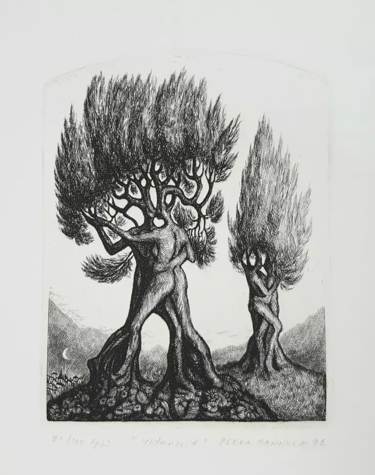 Hannula Pekka: Yötanssit - Pienet vedokset - t7002 - 1