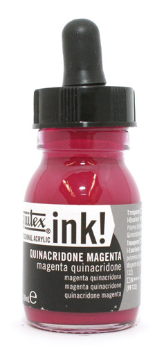 Liquitex Acrylic Ink 114 Quinacridone magenta 30ml - Akryylimusteet - 6975772 - 1