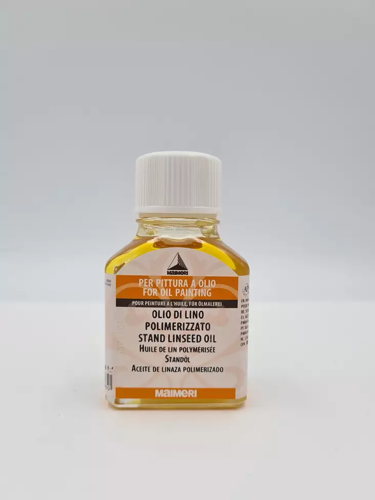 Maimeri 652 Stand Linseed Oil 75ml - Maalausaineet öljyväreille - 5816652 - 1