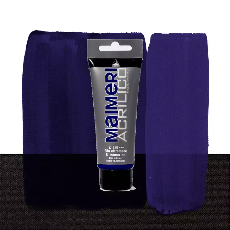 Maimeri Acrilico 200 ml Ultramarine Deep 392 - Maimeri Acrilico 200ml - 0924392 - 1