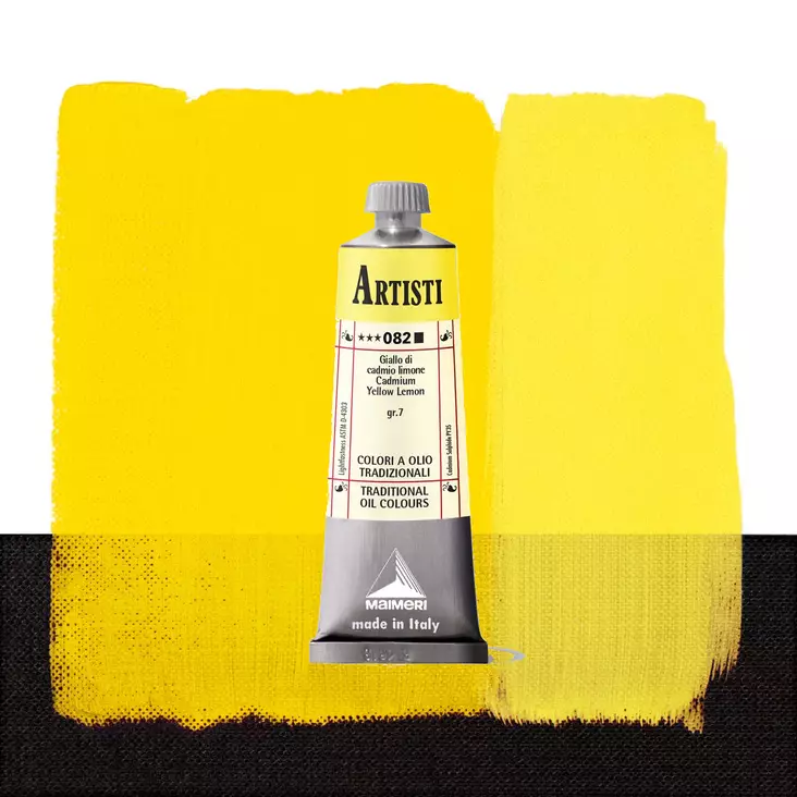 Maimeri Artisti 082 Cadmium Yellow Lemon 60ml - Maimeri Artisti 60ml ja 200ml - 0106082 - 1