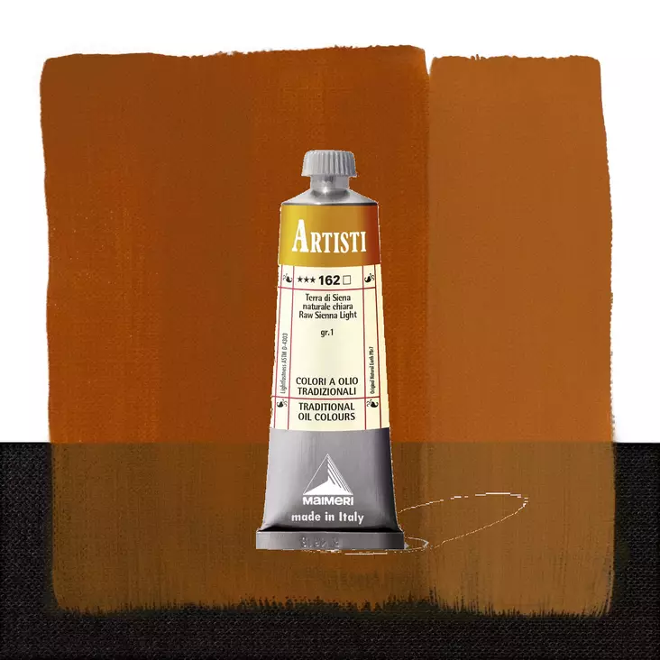 Maimeri Artisti 162 Raw Sienna Light 60ml - Maimeri Artisti 60ml ja 200ml - 0106162 - 1