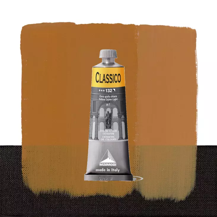 Maimeri Classico 132 Yellow Ochre Light 60ml - Maimeri Classico 60ml - 0306132 - 1