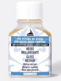 Maimeri Gloss medium - kiiltävä ohennusaine akryylille 75ml - Maalausaineet - 5816622 - 1