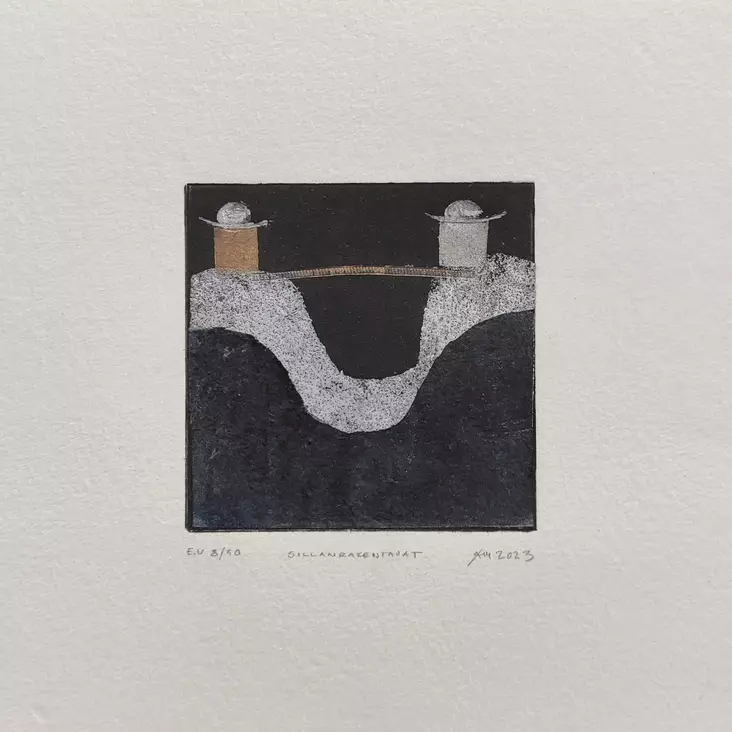 Mäkelä Anne: Sillanrakentajat - Pienet vedokset - t11812 - 1