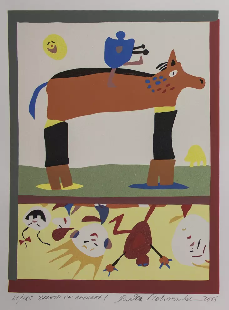 Nelimarkka Riitta: Baletti on ankaraa - Keskisuuret vedokset - t5322 - 1