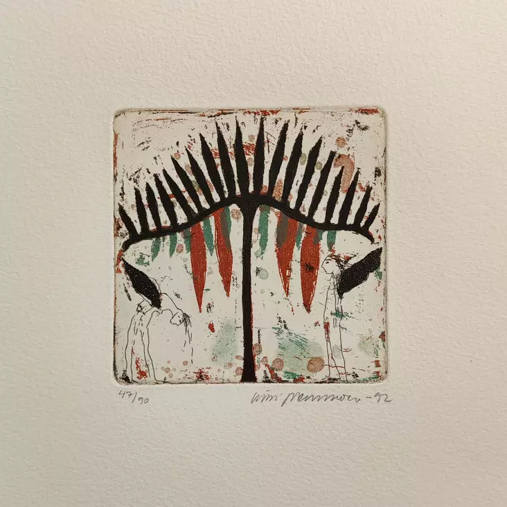 Neuvonen Kirsi: Pieni punainen sulkakukka - Pienet vedokset - t5982 - 1