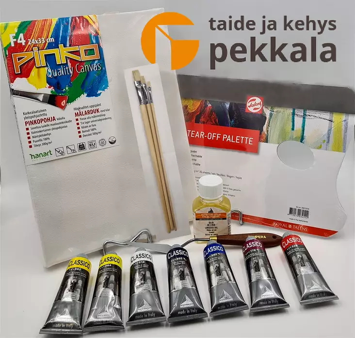 Öljyväri setti - Paketit by Pekkala - set2 - 1