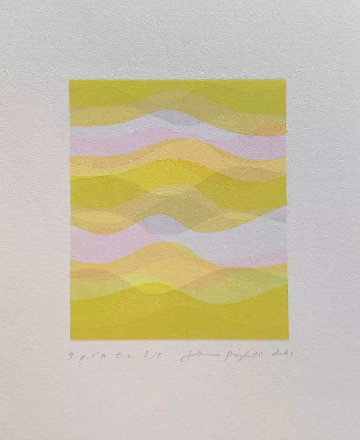 Pöykkö Johanna: Sarjasta "Postikortteja kesästä" - Pienet vedokset - T11302 - 1