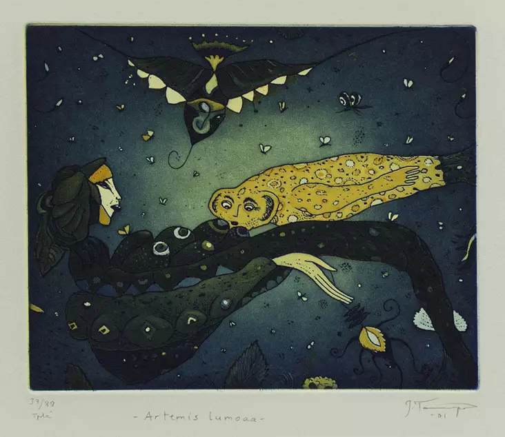 Tammenpää Juha: Artemis lumoaa - Pienet vedokset - t10182 - 1