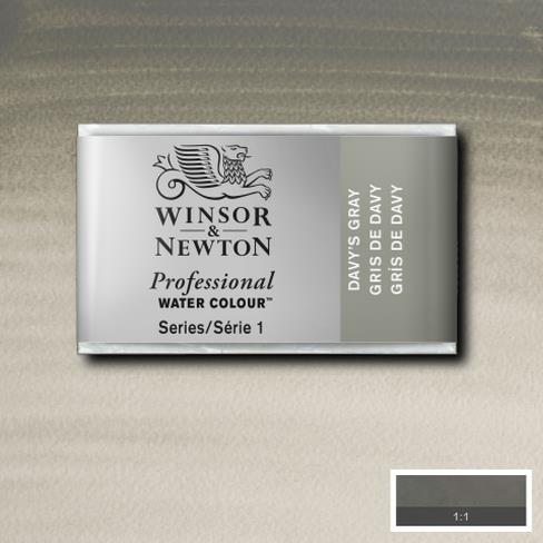 W&N Akvarelliväri 217 Davy´s gray 1/1 - Akvarellivärit - 532812 - 1