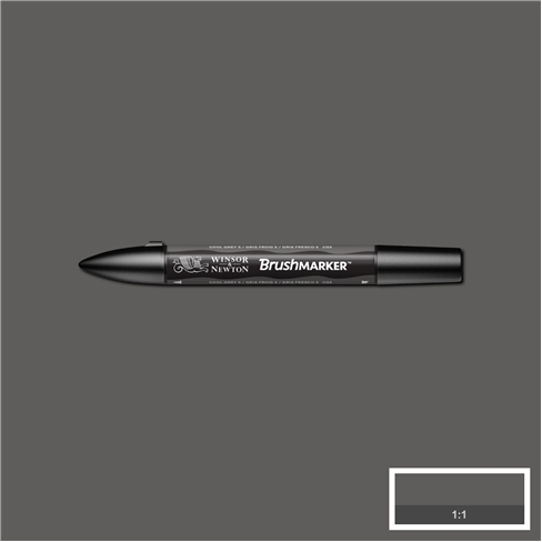 W&N Brushmarker Cool Grey 5 - Brushmarker tussit - 5042632 - 1