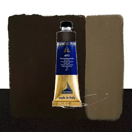 Maimeri Puro 493 Raw Umber 40ml - Maimeri Puro 40ml - 0012493 - 1