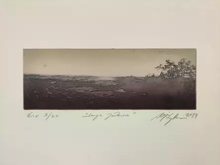 Pitko Marjo (Hyttinen): Sarja Jääkuvia - Pienet vedokset - t11173 - 1