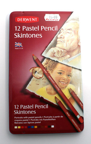 Derwent Pastel Pensils Skintones 12 kynää - Pastellikynät - 2300563 - 1