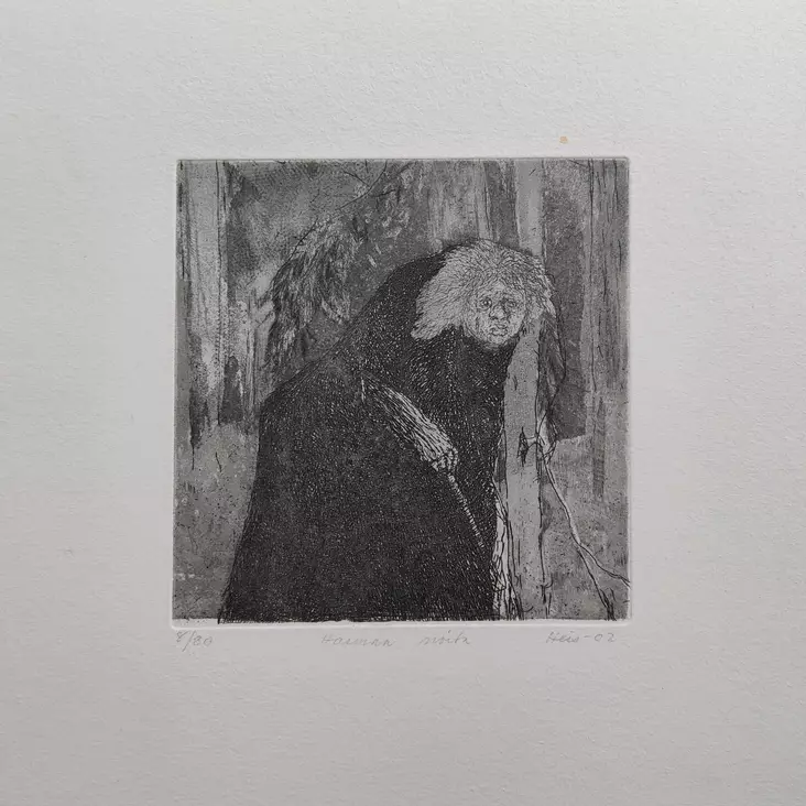 Heiskanen Outi: Harmaa noita - Pienet vedokset - t11633 - 1