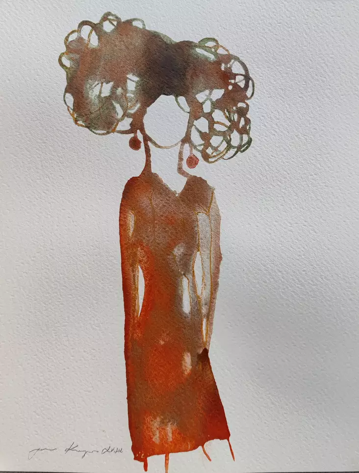 Kangas Jaana: Iloinen Oranssi - Keskisuuret vedokset - t11823 - 1