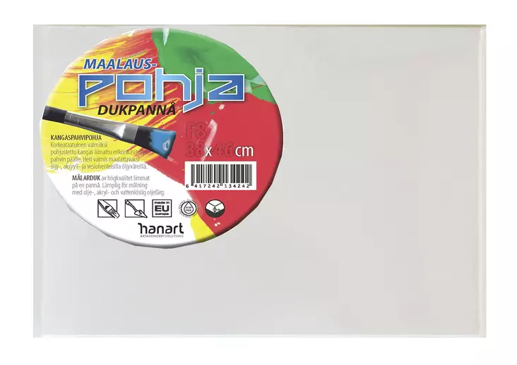 Kangaspahvipohja (3mm) (valitse koko) - Maalauspohjat - 11343 - 1