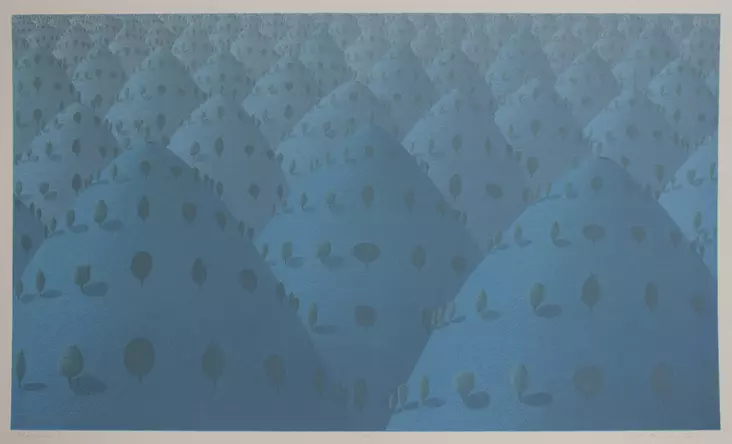 Krokfors Kristian: Maisema 3 - Suuret vedokset - t4303 - 1