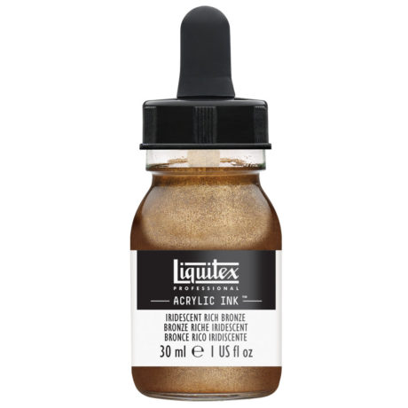 Liquitex Acrylic Ink 229 Iridescent rich bronze 30ml - Akryylimusteet - 6975833 - 1