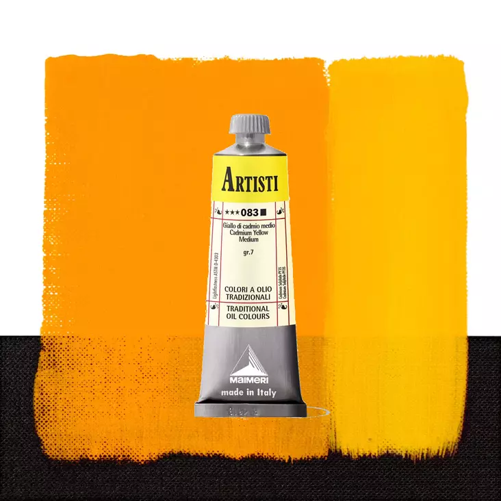 Maimeri Artisti 083 Cadmium Yellow Medium 60ml - Maimeri Artisti 60ml ja 200ml - 0106083 - 1