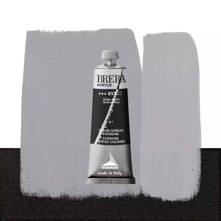 Maimeri Brera 513 Neutral Grey 60ml - Maimeri Brera 60ml ja 200ml - 0806513 - 1