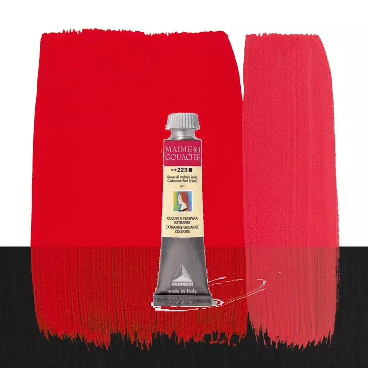 Maimeri Guassi 223 Cadmium Red Hue 20ml - Guassi ja peitevärit - 2002223 - 1