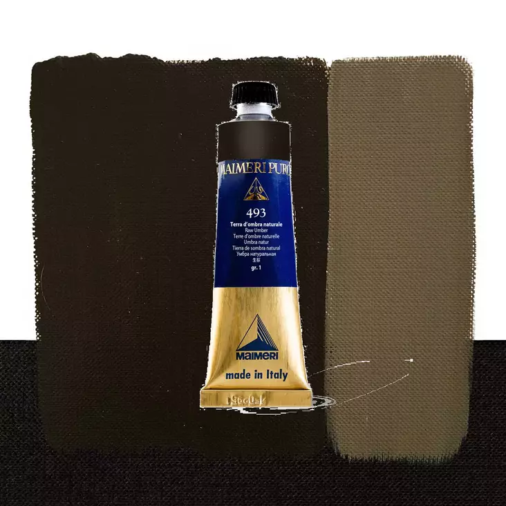 Maimeri Puro 493 Raw Umber 40ml - Maimeri Puro 40ml - 0012493 - 1