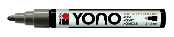 Marabu YONO Marker 1,5-3mm 734 warm grey light - Akryylitussit - 51847973 - 1