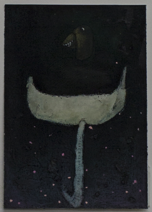 Mildeberg Juri: pieni, tumma, "lintu" - Pienet vedokset - t2293 - 1