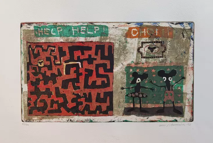 Neuvonen Kirsi: Amerikkalainen labyrintti - Keskisuuret vedokset - T4733 - 1