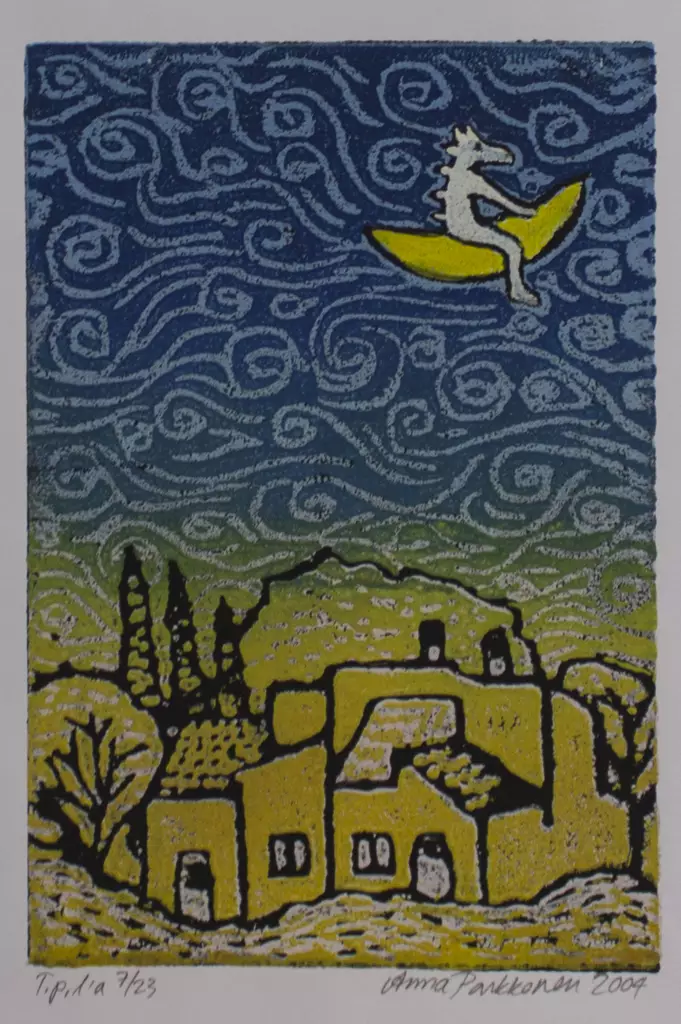 Parkkonen Anna: Kuukulkija - Pienet vedokset - t7173 - 1