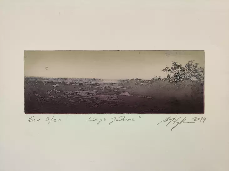 Pitko Marjo (Hyttinen): Sarja Jääkuvia - Pienet vedokset - t11173 - 1