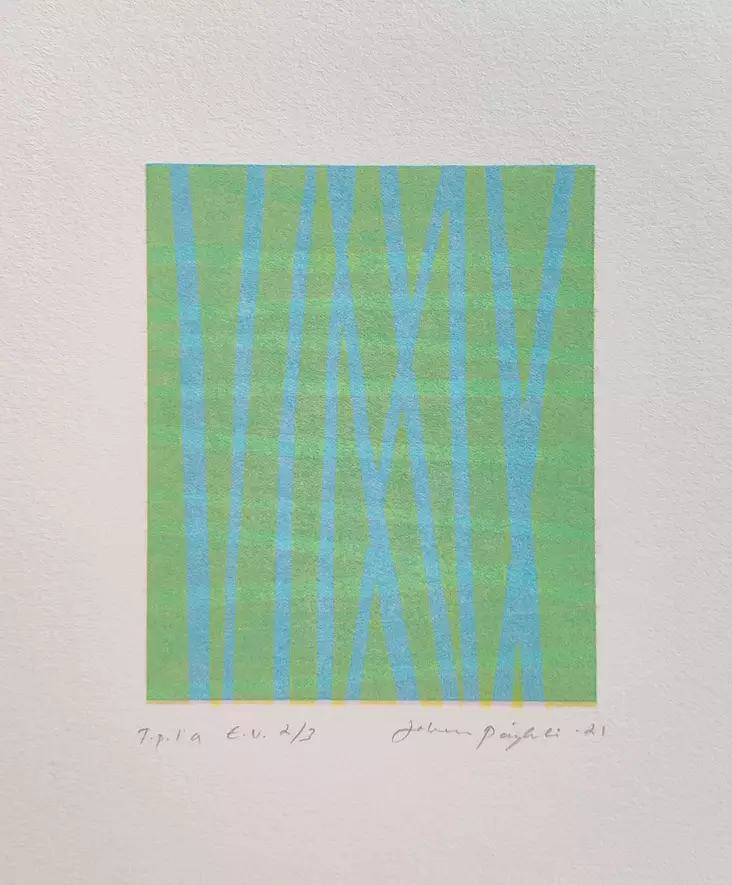 Pöykkö Johanna: Sarjasta "Postikortteja kesästä" - Pienet vedokset - T11323 - 1