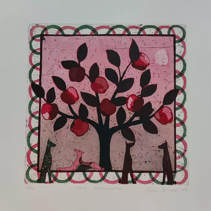 Somppi Päivi: Pieni omenavartio - Keskisuuret vedokset - t12193 - 1