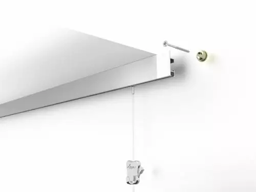 Stas Cliprail MAX taulunripustuskisko - Ripustuskiskot metreittäin - BL10013 - 1