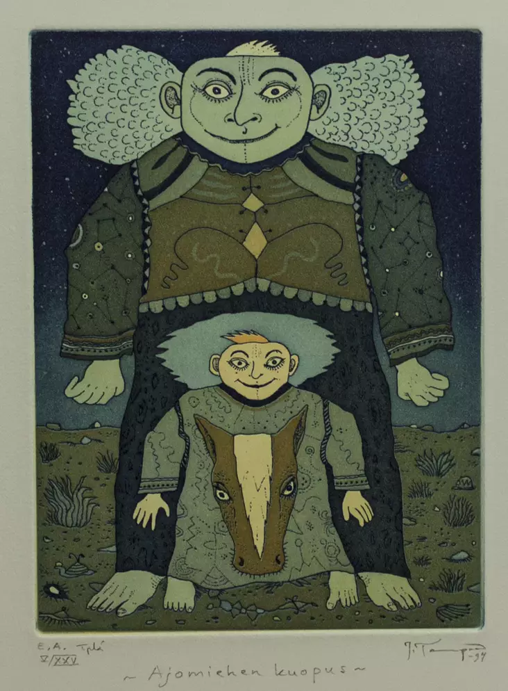 Tammenpää Juha: Ajomiehen kuopus - Pienet vedokset - t10173 - 1