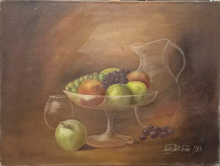 Tuula Jäntti-Torkko: nimetön - Taidemaalaukset - 1983 - 1