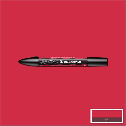 W&N Brushmarker Berry Red - Brushmarker tussit - 5042793 - 1